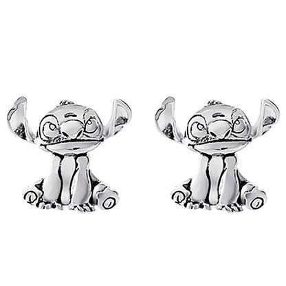 Stitch Disney silver earrings