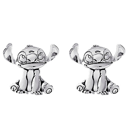 Stitch Disney silver earrings