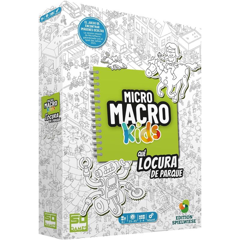 board game what a crazy park (spanish)