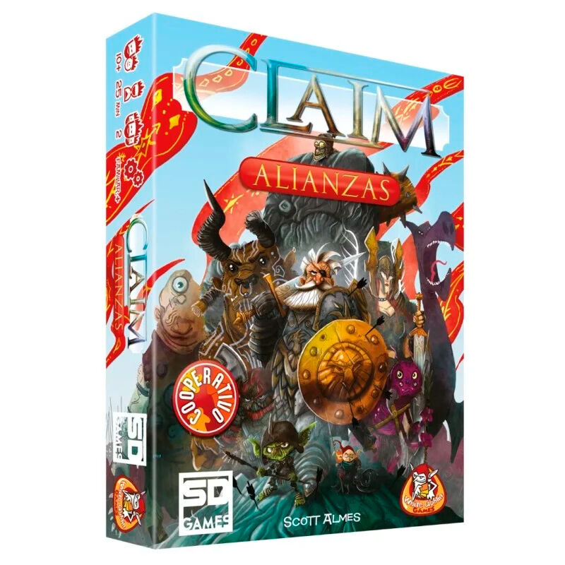 claim alliances board game (spanish)