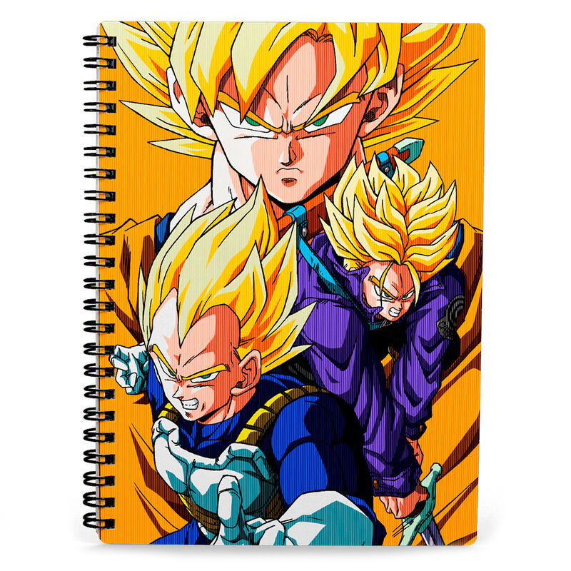 3D Dragon Ball Z Notebook Assorted