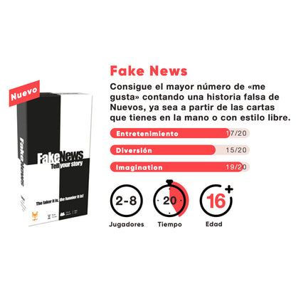 Fake News board game (Spanish)