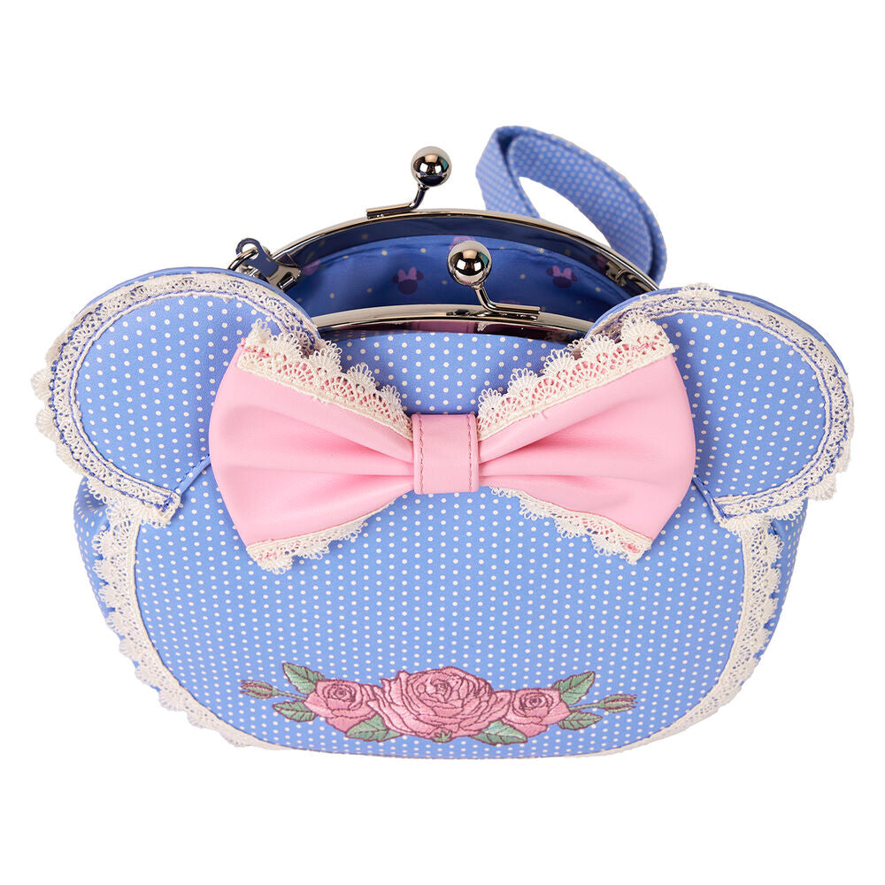 Loungefly Minnie Mouse Floral Crossbody Bag