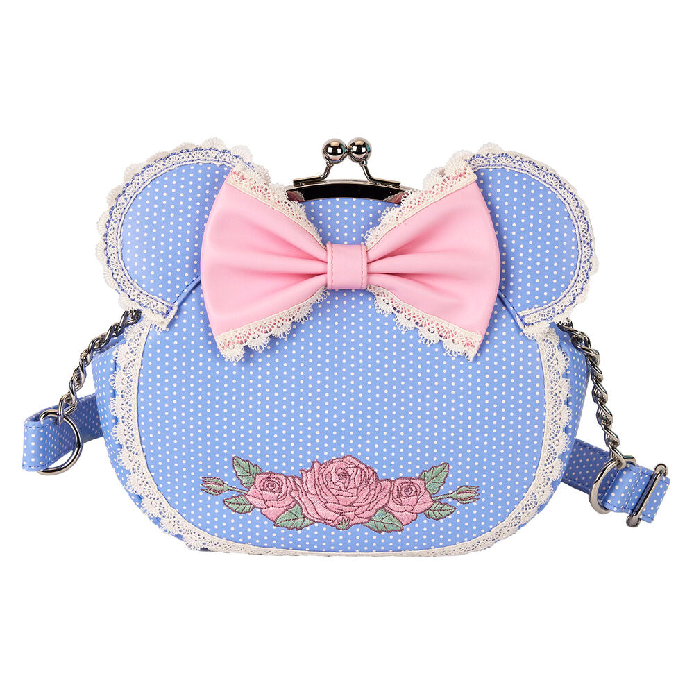 Loungefly Minnie Mouse Floral Crossbody Bag