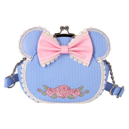 Loungefly Minnie Mouse Floral Crossbody Bag