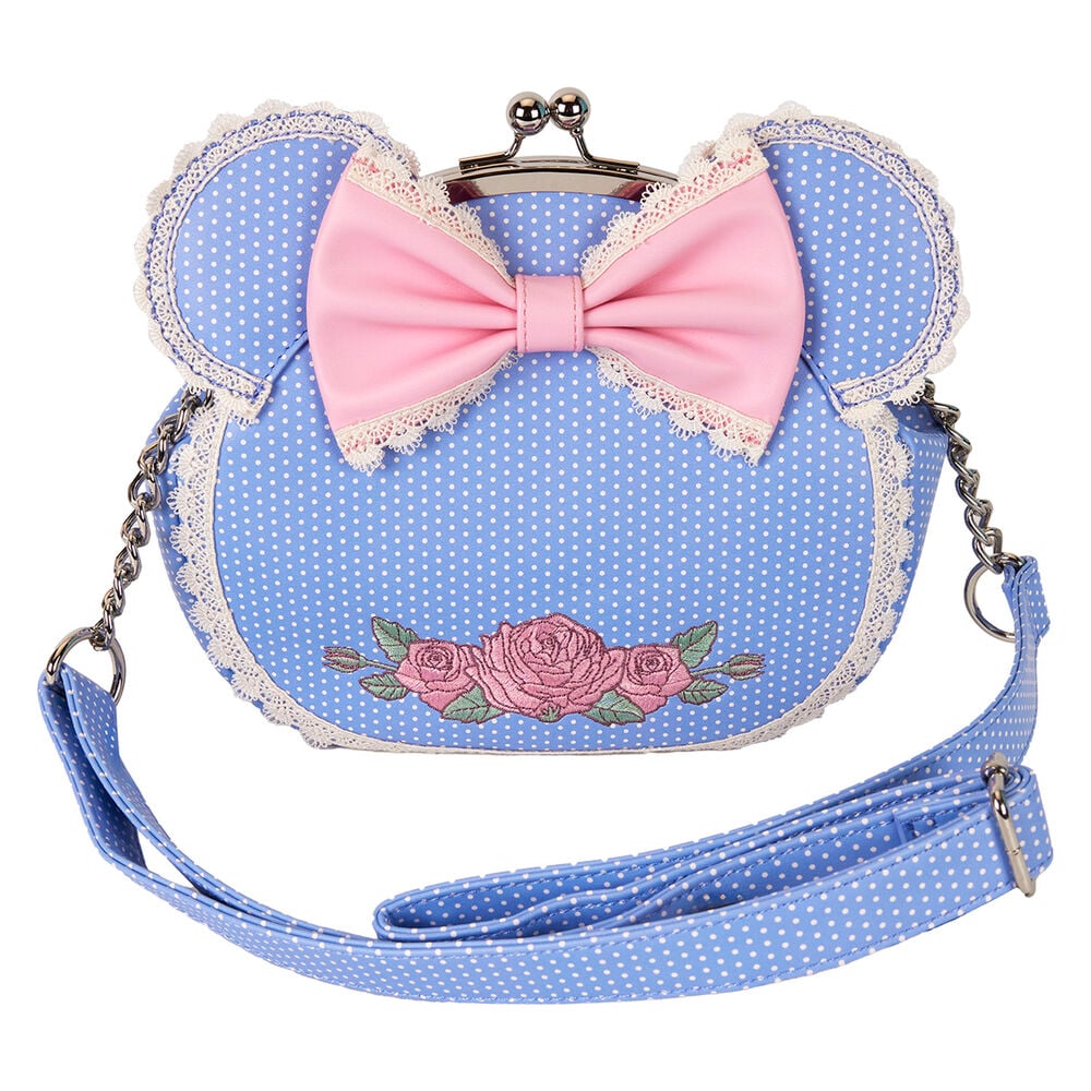 Loungefly Minnie Mouse Floral Crossbody Bag