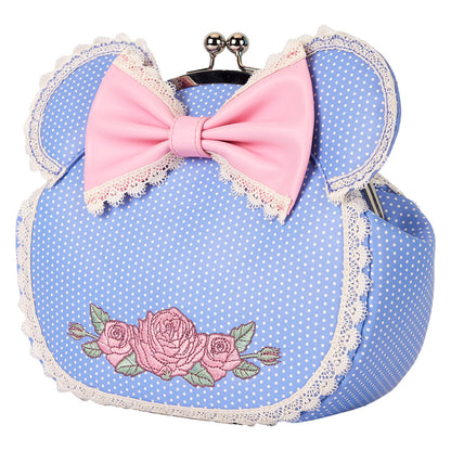 Loungefly Minnie Mouse Floral Crossbody Bag