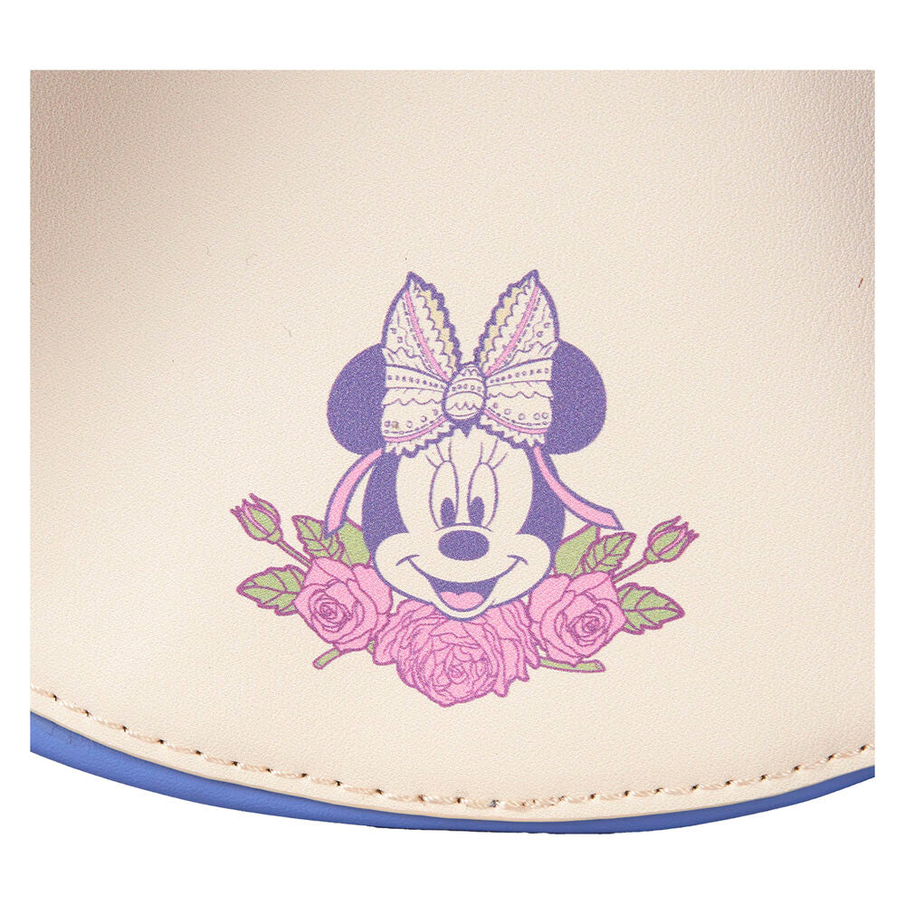 Sac à dos Loungefly Disney Minnie à motif floral 23 cm