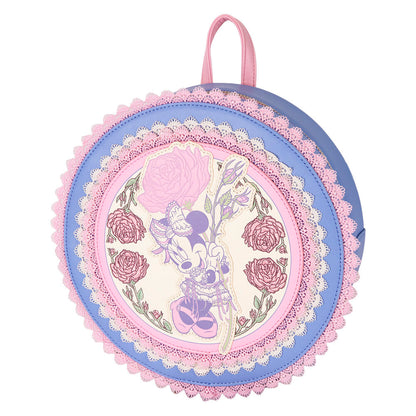Sac à dos Loungefly Disney Minnie à motif floral 23 cm