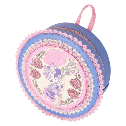 Sac à dos Loungefly Disney Minnie à motif floral 23 cm
