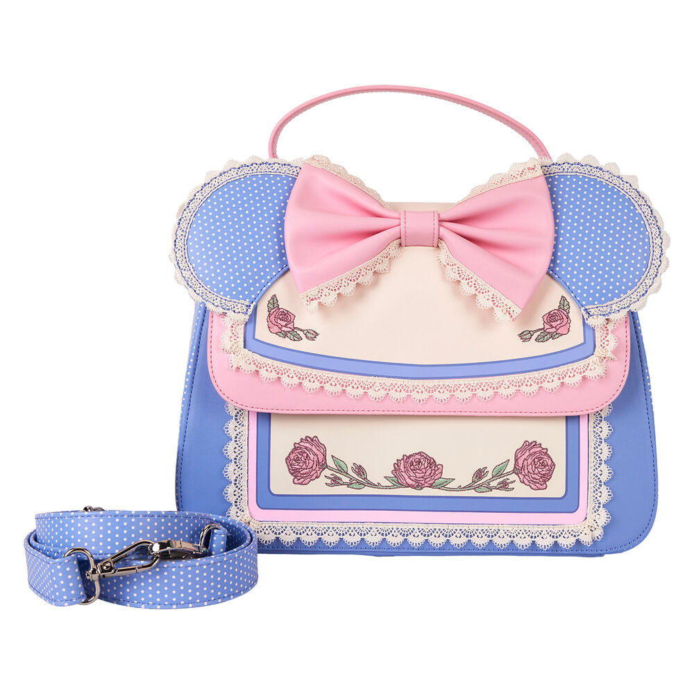Loungefly Minnie Mouse Floral Crossbody Bag