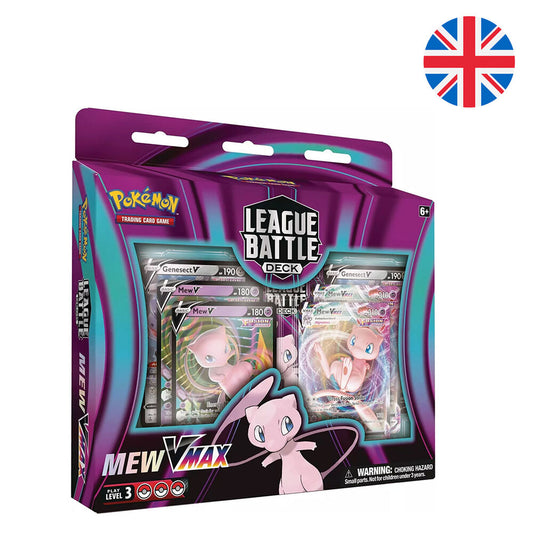 pokemon mew vmax collectible card game deck (english)
