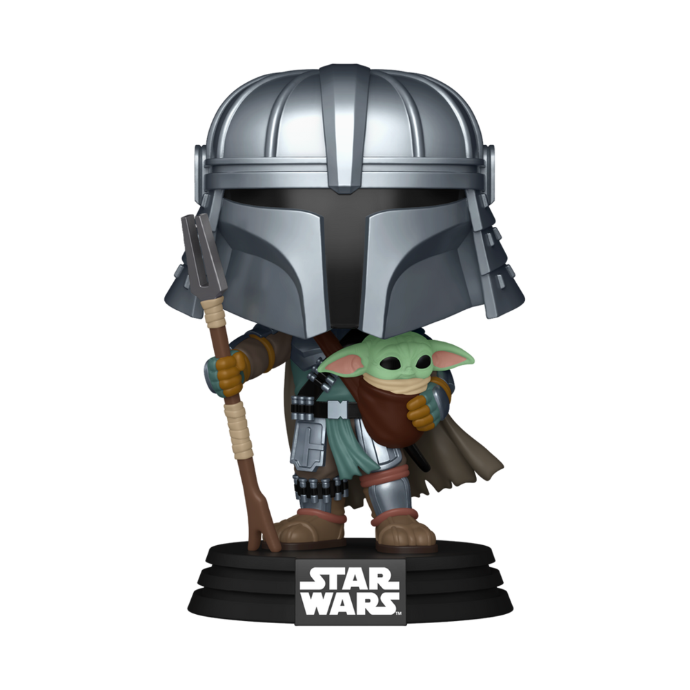 POP Figure Star Wars Impressions Mandalorian with Grogu Exclusive