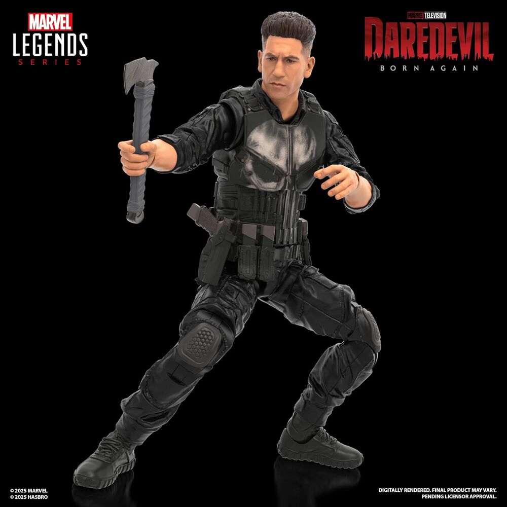 Figure Punisher Born Again Daredevil Marvel Legends 15cm