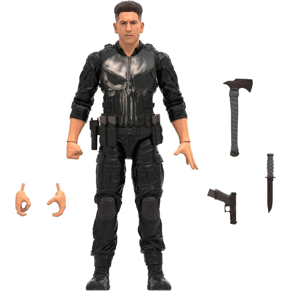 figure punisher born again daredevil marvel legends 15cm
