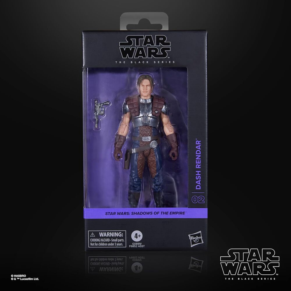 Figura Dash Rendar Sombras do Império Star Wars 15cm