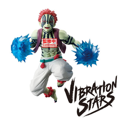 Figure Akaza Vibration Stars Demon Slayer Kimetsu no Yaiba 16cm