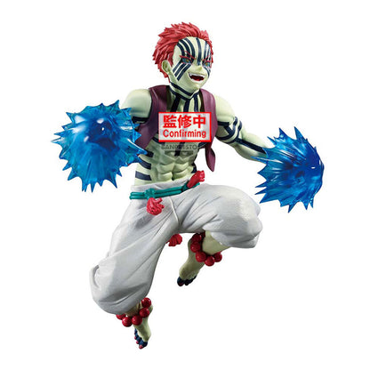 Figure Akaza Vibration Stars Demon Slayer Kimetsu no Yaiba 16cm