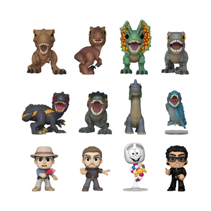 Figure Mystery Mini Jurassic Park & ​​World assortite