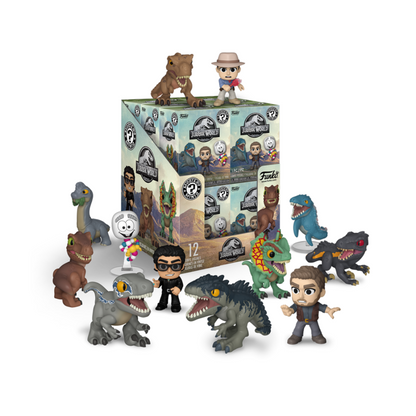 figure mystery mini jurassic park & ​​world assorted
