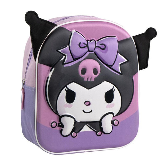 kuromi hello kitty 3d backpack 28cm