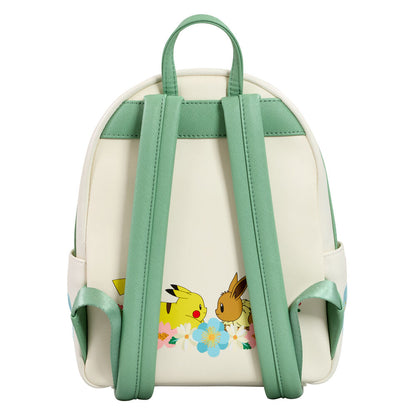 Zaino floreale Pikachu ed Eevee Pokemon Loungefly