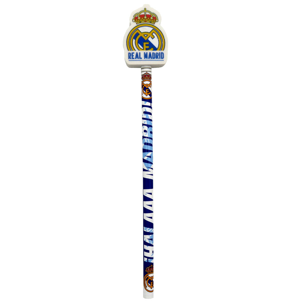 real madrid pencil with eraser