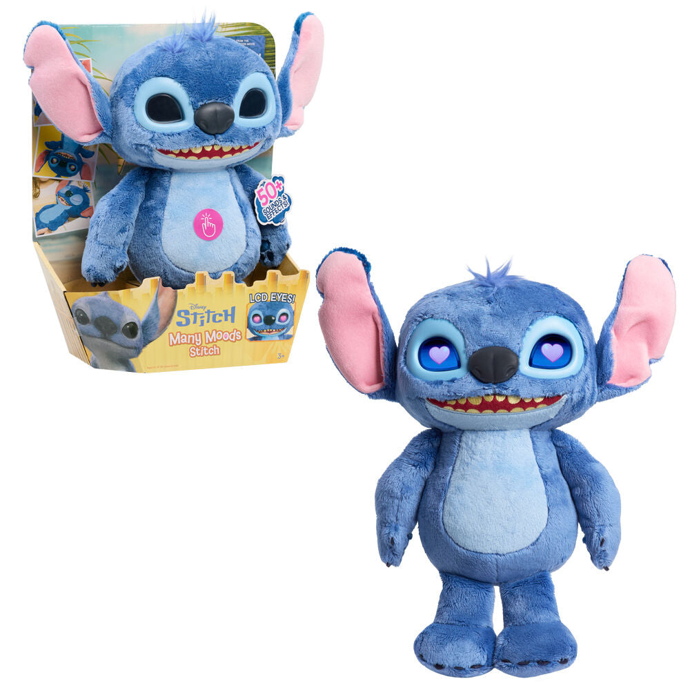 Interactive Stitch Disney Plush Toy 30cm