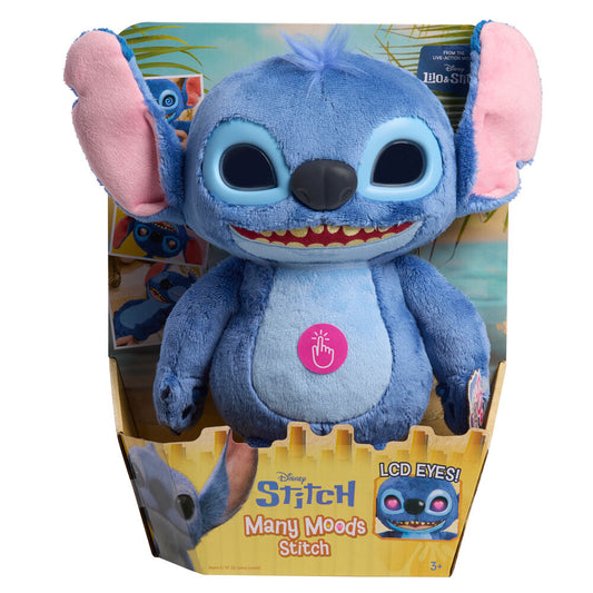 Pelúcia interativa do Stitch da Disney 30 cm