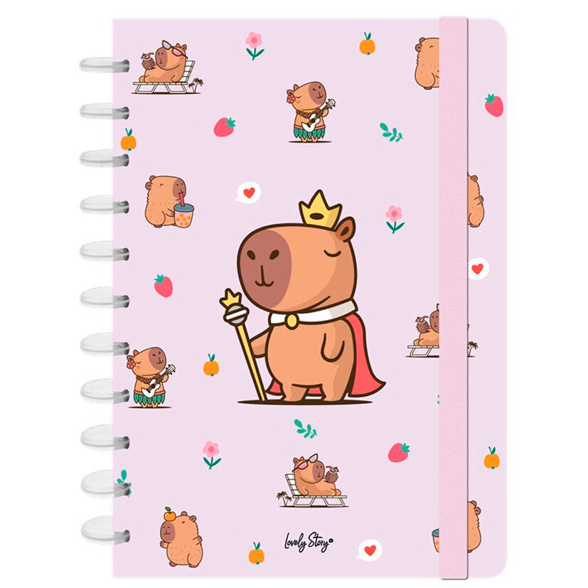 a4 notebook majesty capybara