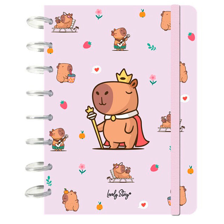 a5 notebook majesty capybara