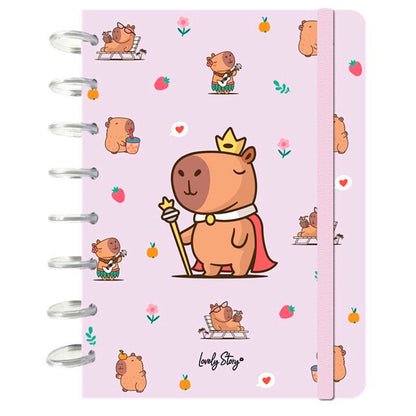 a5 notebook majesty capybara