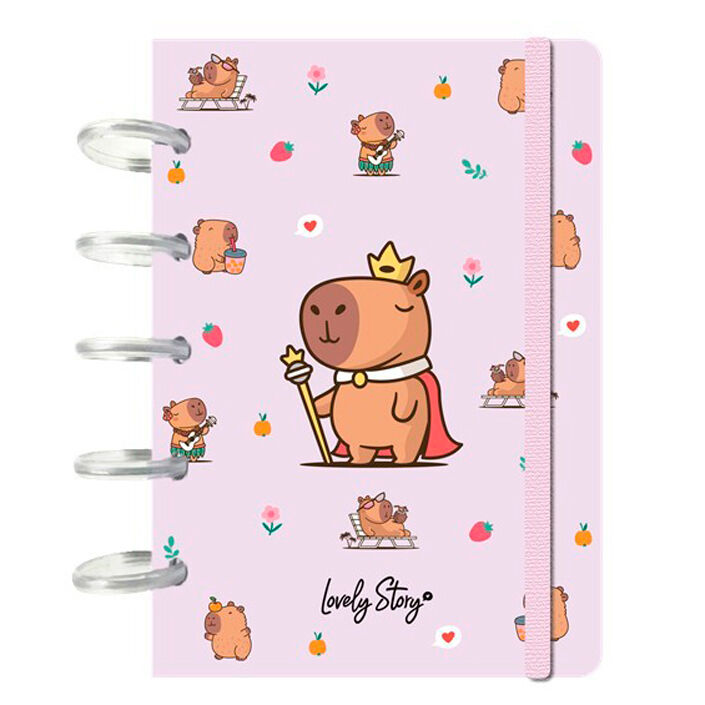 a6 notebook majesty capybara