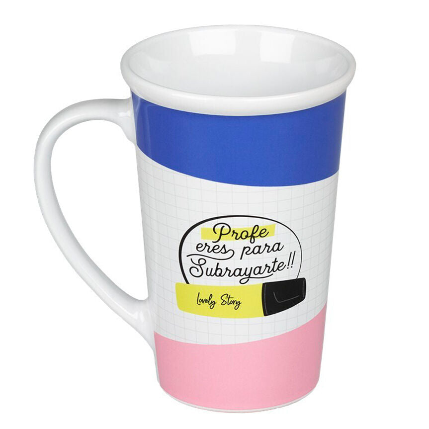 mug  teacher you're worth underlining 330ml