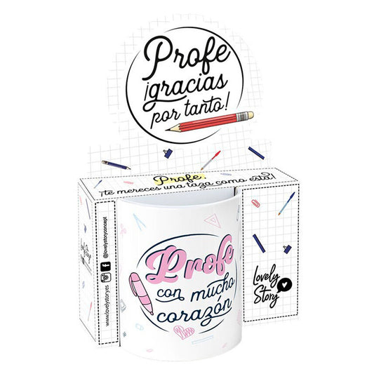 mug  teacher with a big heart 330ml
