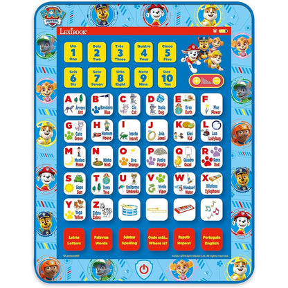 paw patrol touch tablet