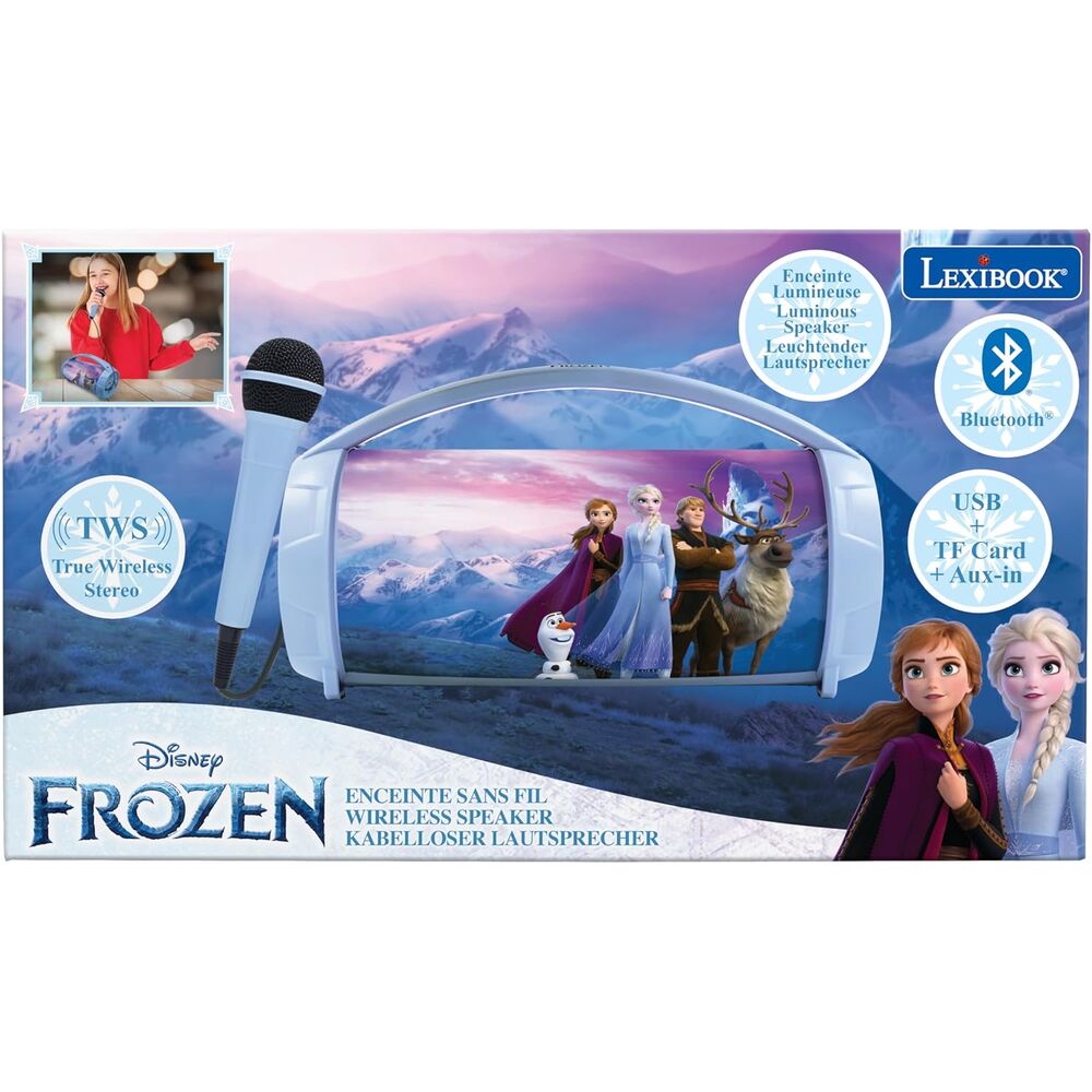 Disney Frozen Bluetooth Lautsprecher mit Mikrofon
