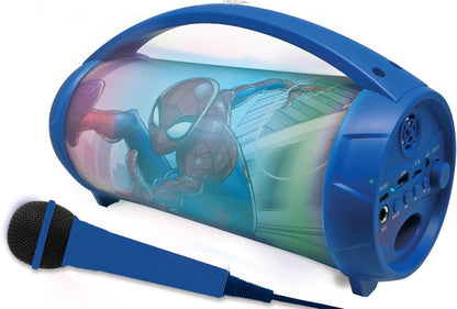 Marvel Spiderman bluetooth speaker with microphone