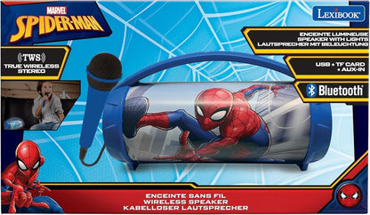 Marvel Spiderman bluetooth speaker with microphone