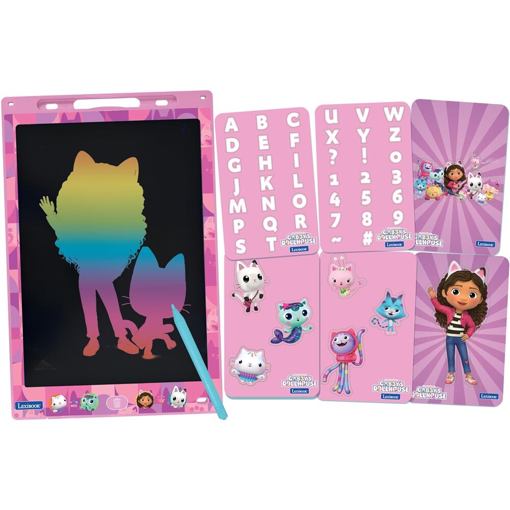 Quadro Mágico Educativo para Desenho da Casa de Bonecas da Gabby