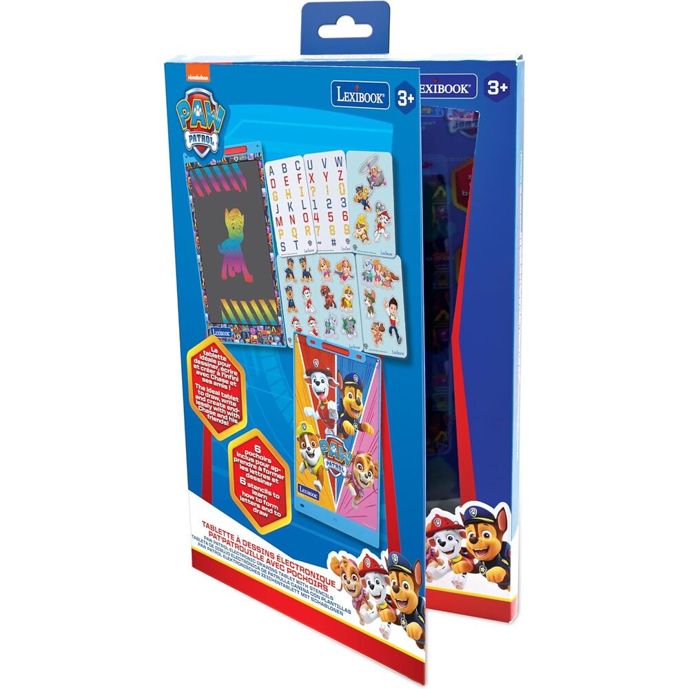 paw patrol educational magic drawing board