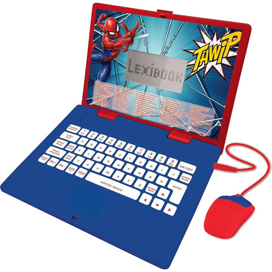 spiderman marvel educational laptop english  portuguese