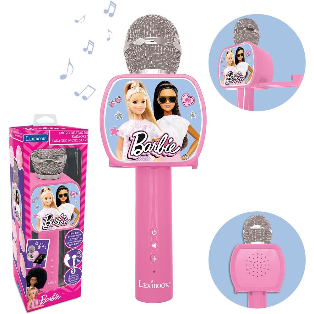 Mikrofon karaoke Barbie