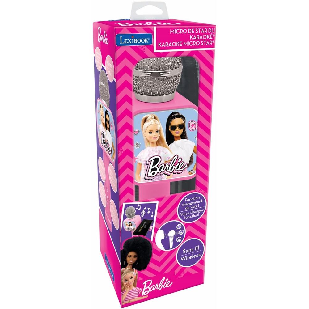 Mikrofon karaoke Barbie