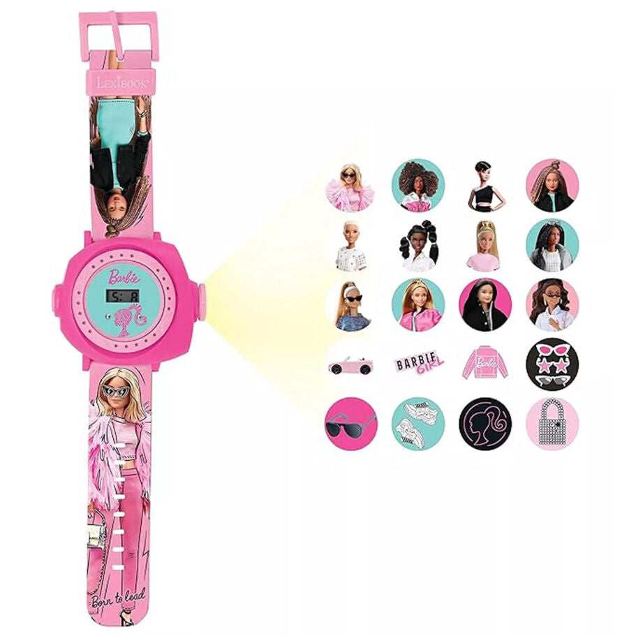 barbie projection digital watch