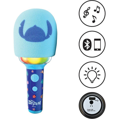 stitch disney karaoke microphone