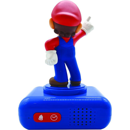 Réveil numérique Mario Super Mario Bros avec veilleuse