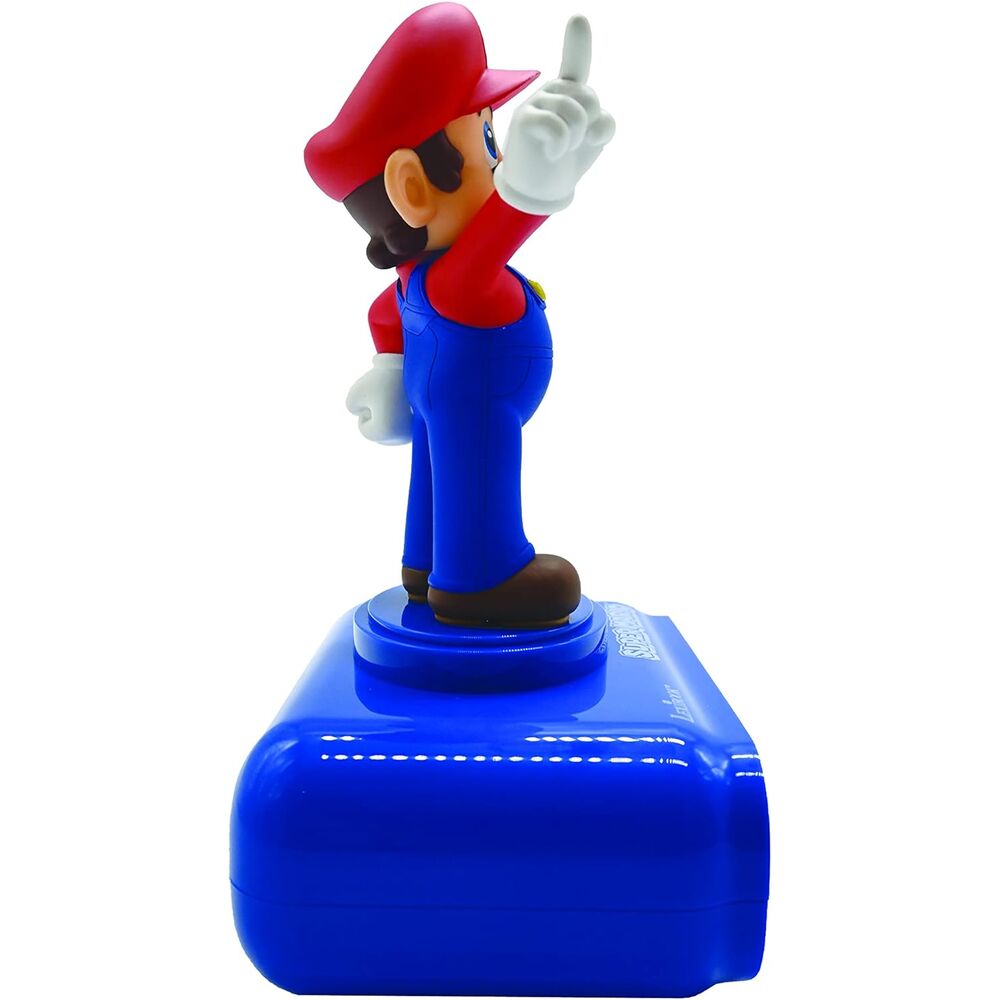 Réveil numérique Mario Super Mario Bros avec veilleuse