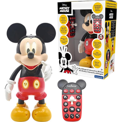 interactive robot mickey disney light and sound