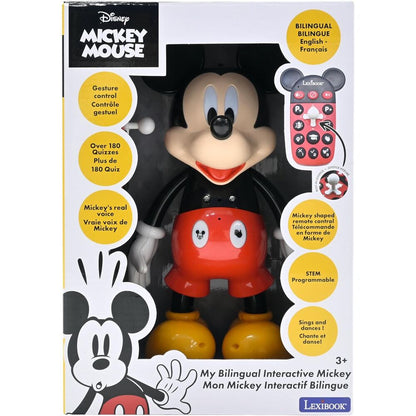 Robot interactivo Mickey Disney con luces y sonido